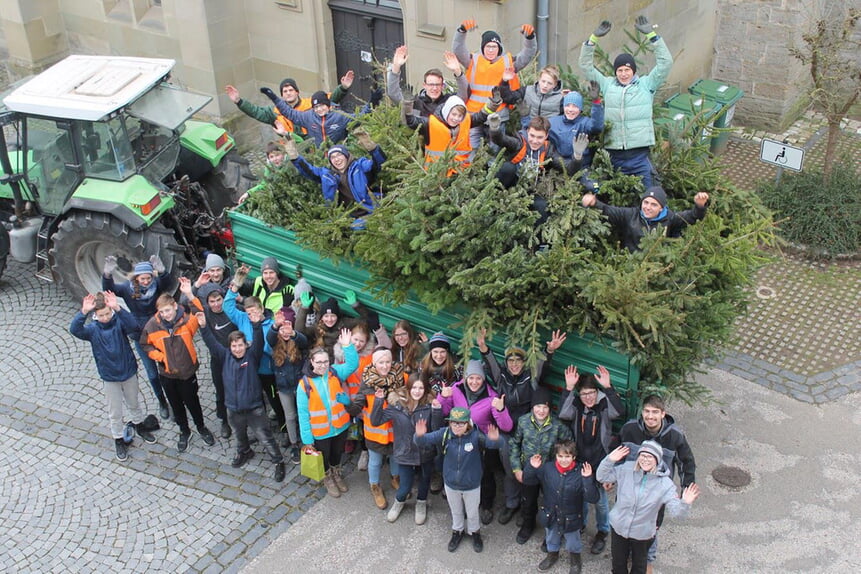 Christbaumeinsammeln 2020