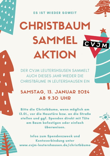 Christbaumeinsammeln 2024